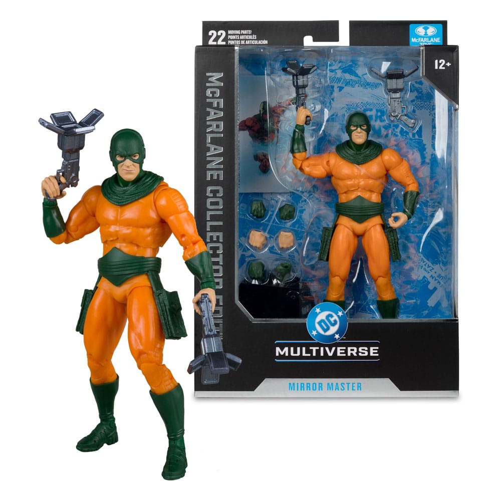 DC Multiverse McFarlane Collector Edition Action Figure #44 Mirror Master (The Flash) 18 cm 0787926173925