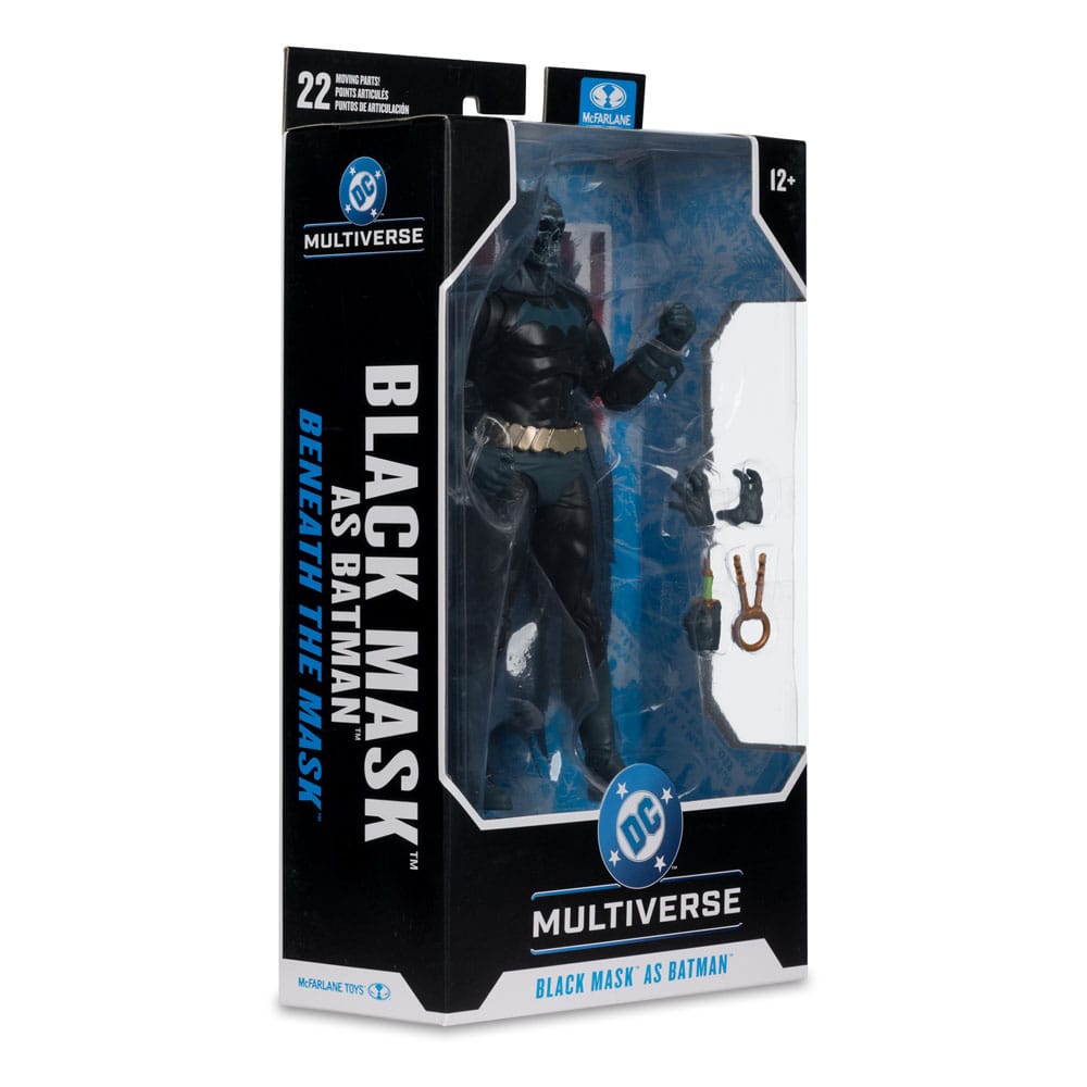 DC Multiverse Action Figure Black Mask as Batman (Beneath the Mask) 18 cm 0787926174328