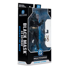 DC Multiverse Action Figure Black Mask as Batman (Beneath the Mask) 18 cm 0787926174328