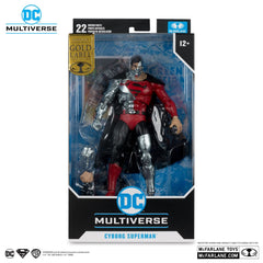 Revenge of the Green Lanterns DC Multiverse Action Figure Cyborg Superman (Gold Label) 18 cm 0787926174441