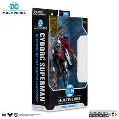 Revenge of the Green Lanterns DC Multiverse Action Figure Cyborg Superman (Gold Label) 18 cm 0787926174441