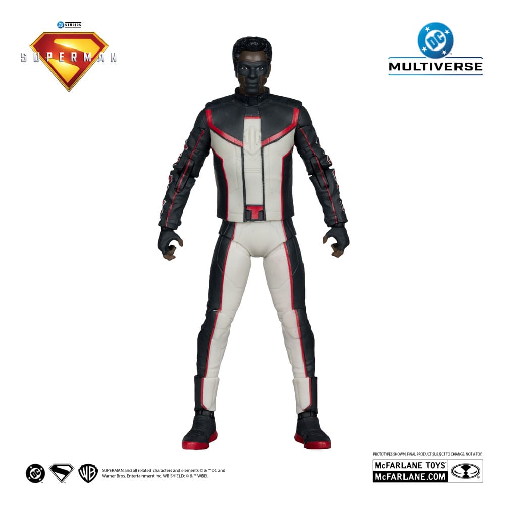 Superman (2025) DC Multiverse Deluxe Theatrical Edition Action Figure Mr. Terrific (Red Platinum Edition) 18 cm 0787926174519