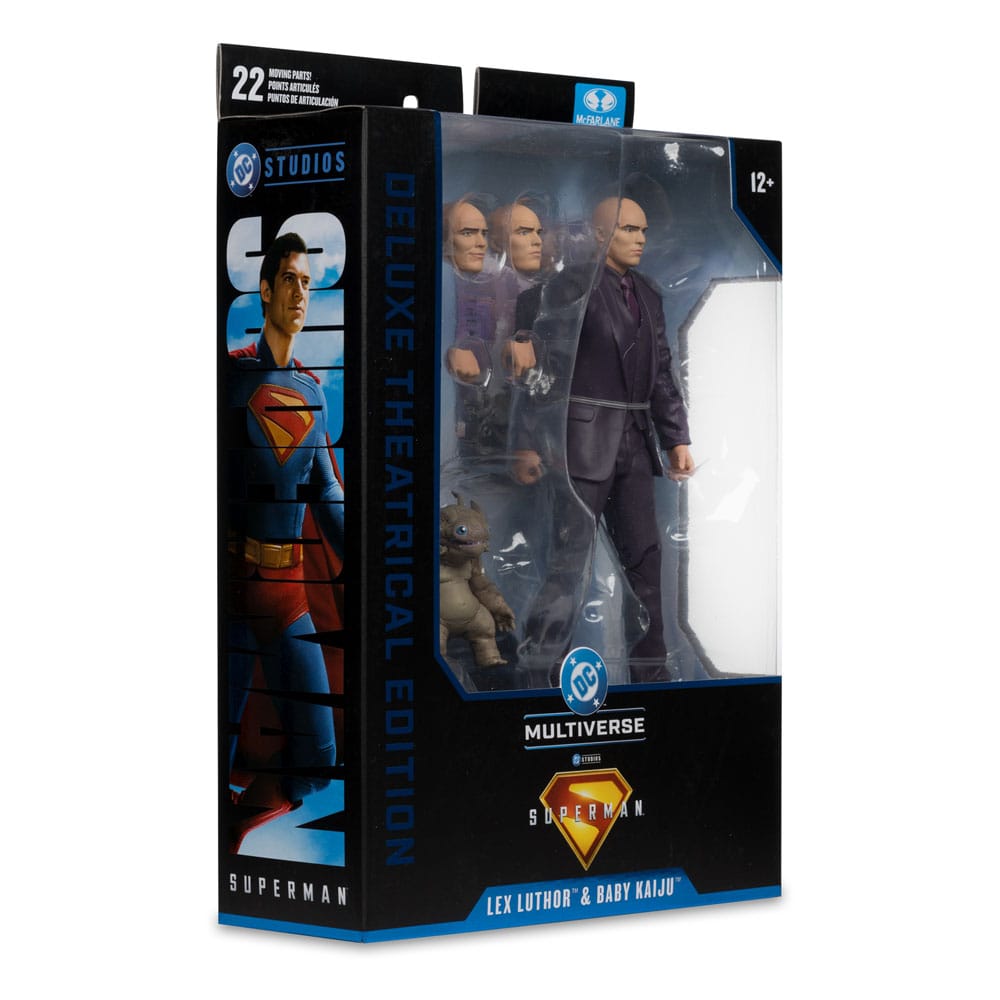 Superman (2025) DC Multiverse Deluxe Action Figure Lex Luthor with Baby Kaiju (Deluxe Theatrical Edition) 18 cm 0787926174533