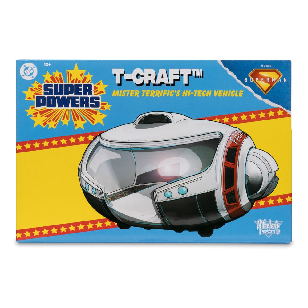 Superman (2025) DC Direct Super Powers Vehicle T-Craft 11 cm 0787926174649