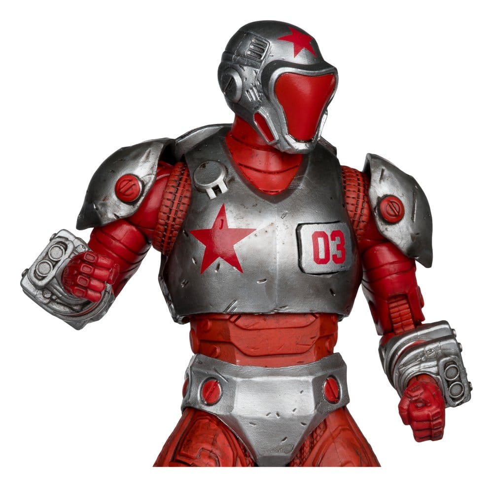 Justice League: Generation Lost DC Multiverse Action Figure Rocket Red Brigade 18 cm 0787926174724