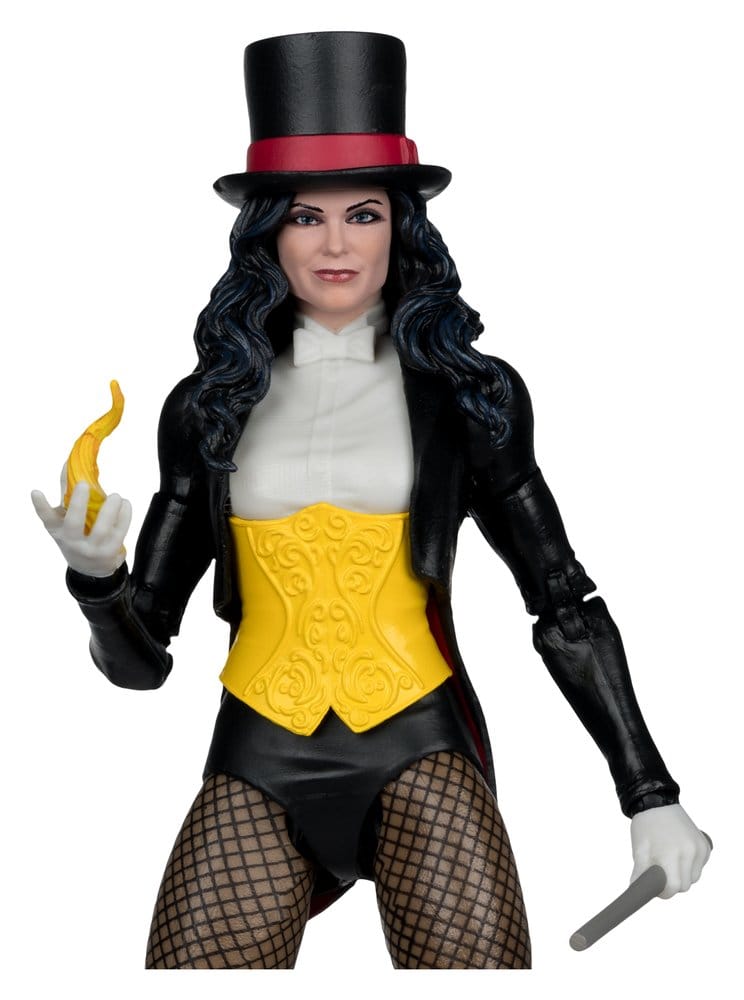 DC Multiverse McFarlane Action Figure Zatanna with Detective Chimp Collector Edition #53 18 cm 0787926174762