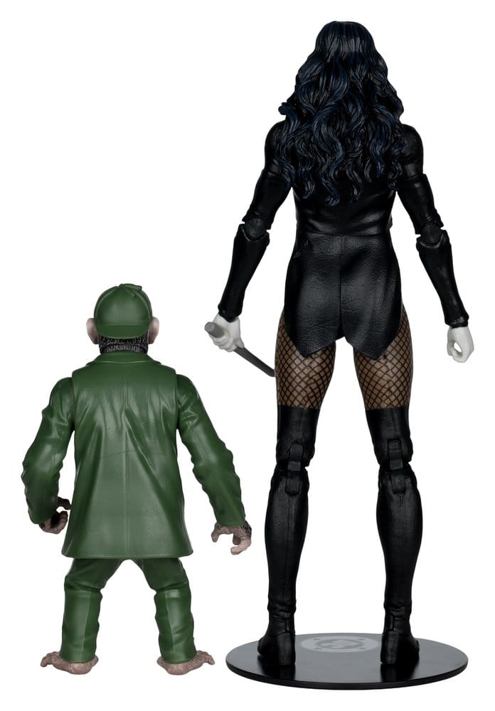 DC Multiverse McFarlane Action Figure Zatanna with Detective Chimp Collector Edition #53 18 cm 0787926174762