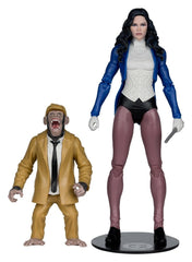 DC Multiverse McFarlane Action Figure Zatanna with Detective Chimp Collector Edition #53 18 cm 0787926174762