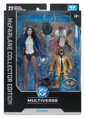 DC Multiverse McFarlane Action Figure Zatanna with Detective Chimp Collector Edition #53 18 cm 0787926174762
