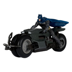 The Flash DC Multiverse Vehicle Batcycle with Batman   0787926174779