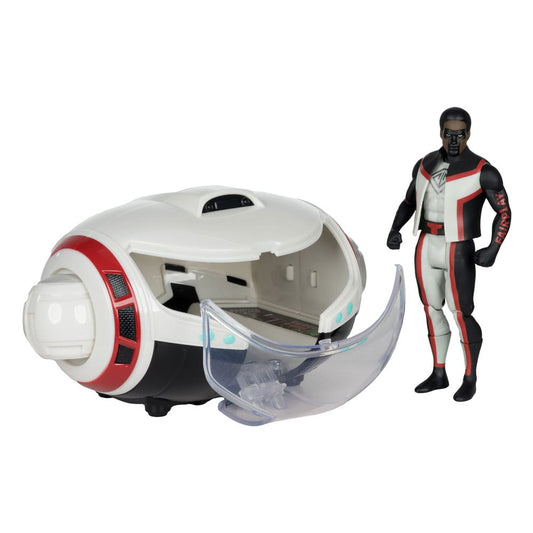 Superman (2025) DC Direct Super Powers Action Figure with Vehicle Mr. Terrific & T-Craft 0787926174922