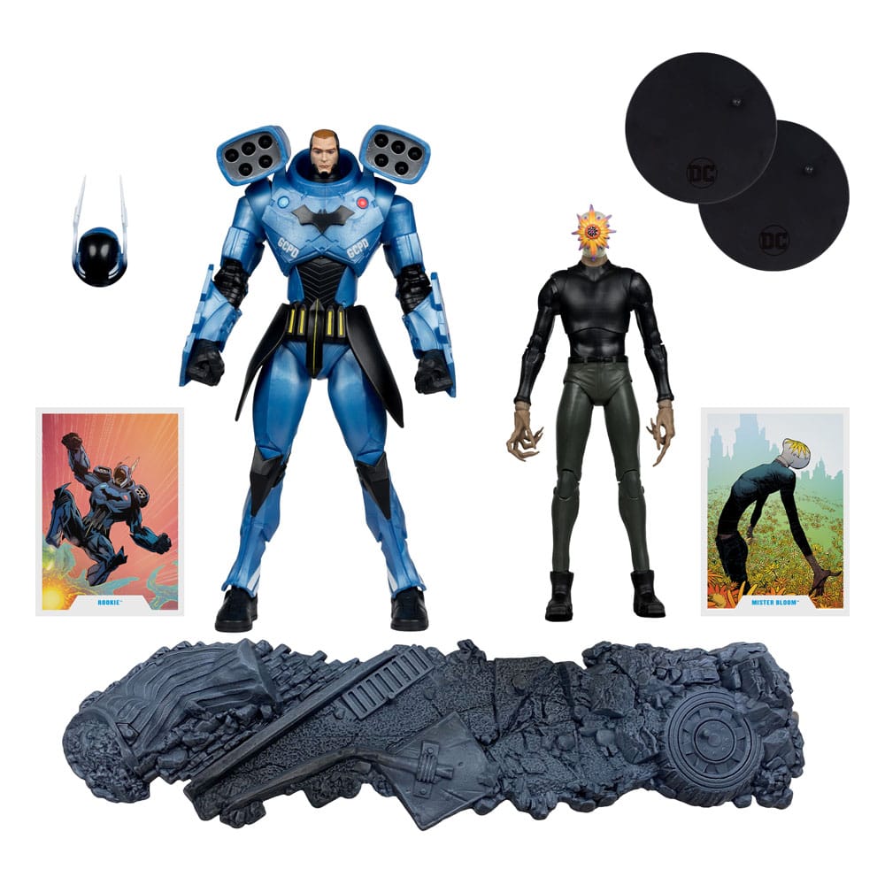 DC Multiverse Action Figure 2-Pack Rookie & Mr. Bloom (Batman: Endgame) (Gold Label) (SDCC) 18 cm 0787926174984