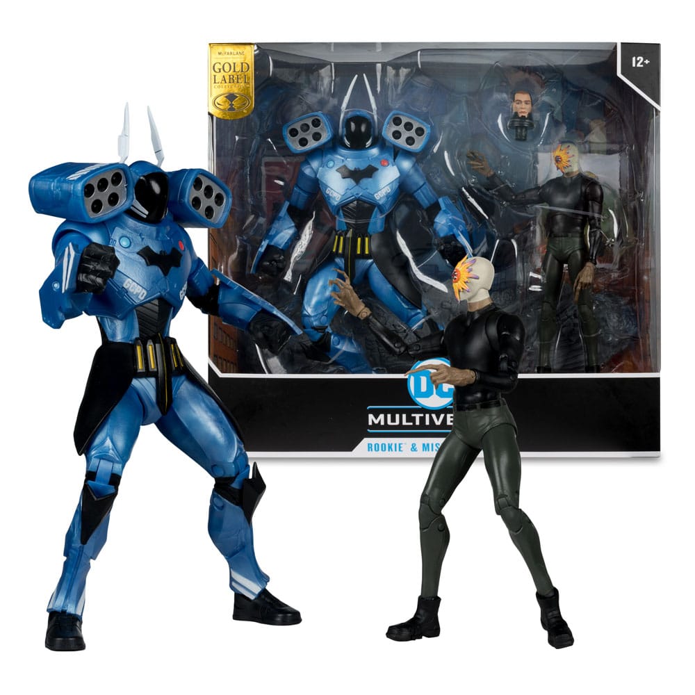DC Multiverse Action Figure 2-Pack Rookie & Mr. Bloom (Batman: Endgame) (Gold Label) (SDCC) 18 cm 0787926174984