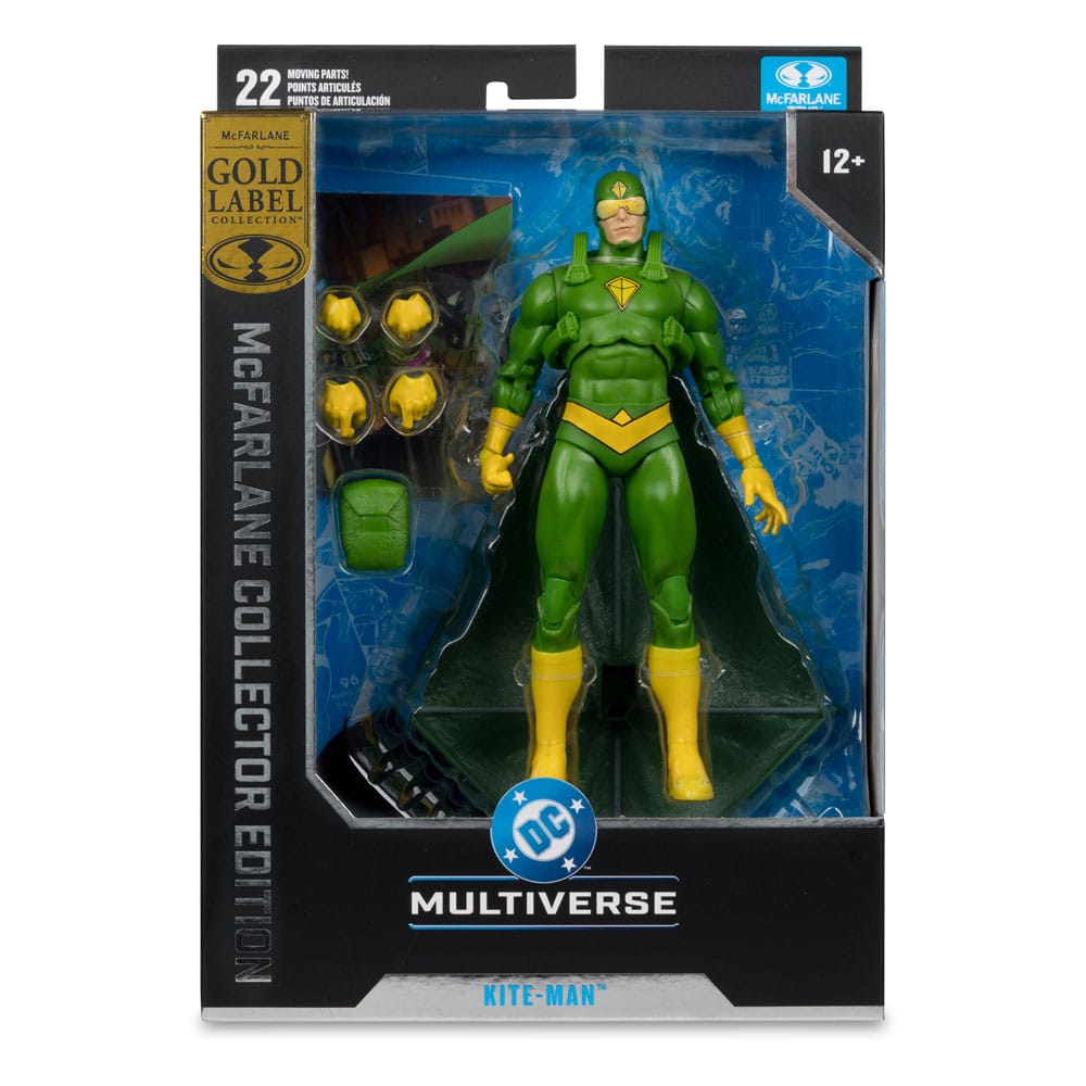 Batman Rogues DC Multiverse McFarlane Collector Edition Action Figure #43 Kite Man (Gold Label) 21 cm 0787926175295