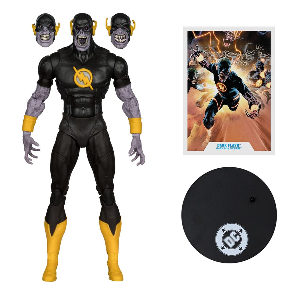 DC Comics DC Multiverse Action Figure Dark Flash (Dark Mulitverse) (Red Platinum Edition) 18 cm 0787926175622