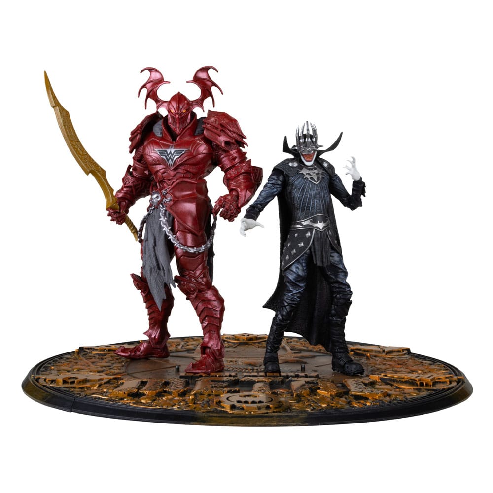 DC Multiverse McFarlane Collector Edition Action Figure 2-Pack #04 Batman who laughs (Knight Armor) & Merciless (Dark Multiverse)  18 cm 0787926175684