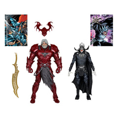 DC Multiverse McFarlane Collector Edition Action Figure 2-Pack #04 Batman who laughs (Knight Armor) & Merciless (Dark Multiverse)  18 cm 0787926175684