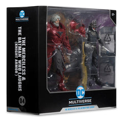 DC Multiverse McFarlane Collector Edition Action Figure 2-Pack #04 Batman who laughs (Knight Armor) & Merciless (Dark Multiverse)  18 cm 0787926175684