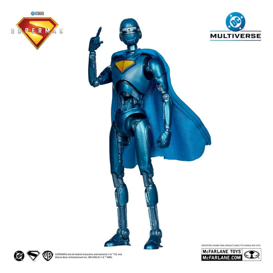 Superman (2025) DC Multiverse Deluxe Action Figure Superman Robot (Red Platinum Edition) 18 cm 0787926175721