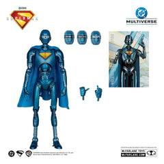 Superman (2025) DC Multiverse Deluxe Action Figure Superman Robot (Red Platinum Edition) 18 cm 0787926175721