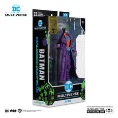 DC Multiverse Action Figure Batman (Dark Nights: Death Metal) Jokerized (Gold Label) 18 cm 0787926175912