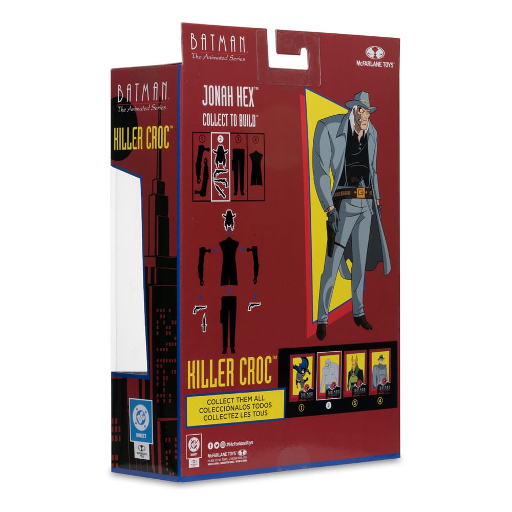 Batman: The Animated Series DC Direct Build-A Action Figures Wave 5 Killer Croc 15 cm 0787926176377