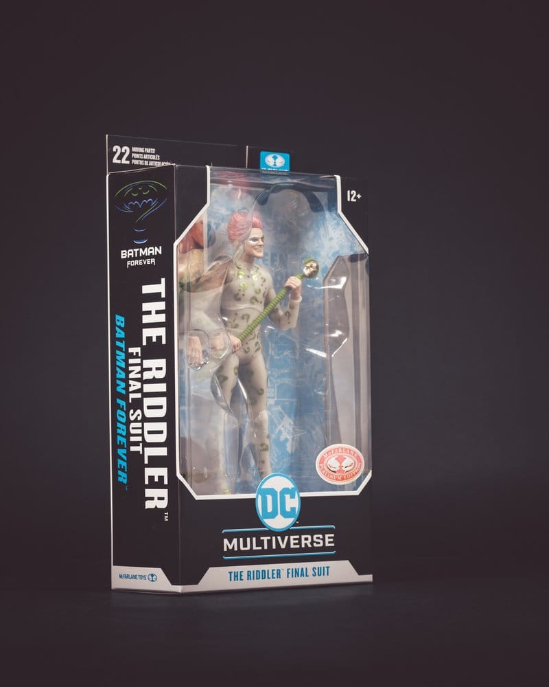 Batman Forever DC Multiverse Actionfigur Riddler (Final Suit) (Red Platinum Edition) 18 cmBatman Forever DC Multiverse Action Figure Riddler (Final Suit) (Red Platinum Edition) 18 cmBatman Forever DC Multiverse figurine Riddler (Final Suit) (Red Platinum  0787926176421