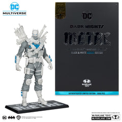 DC Multiverse Action Figure The Grim Knight (Dark Nights Metal) (Black & White Accent Edition) (Gold Label) 18 cm 0787926176575
