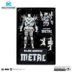 DC Multiverse Action Figure The Grim Knight (Dark Nights Metal) (Black & White Accent Edition) (Gold Label) 18 cm 0787926176575