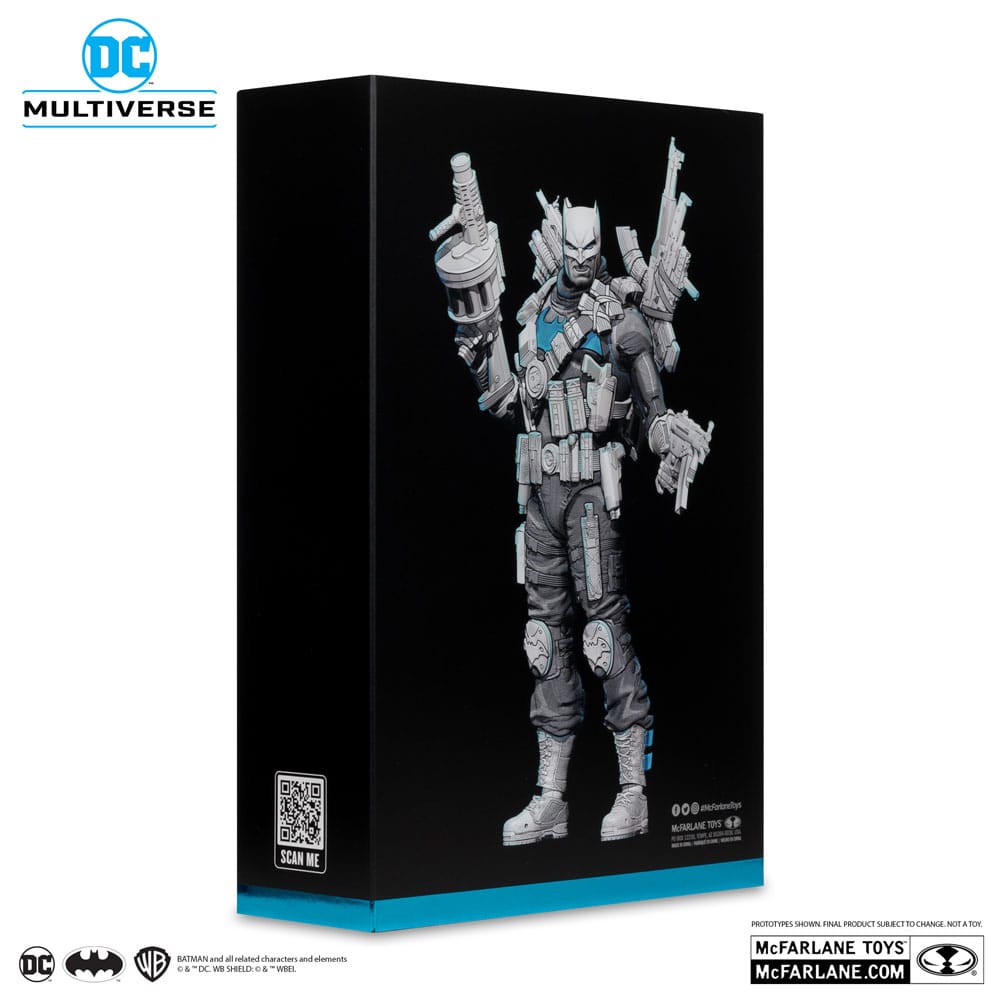 DC Multiverse Action Figure The Grim Knight (Dark Nights Metal) (Black & White Accent Edition) (Gold Label) 18 cm 0787926176575