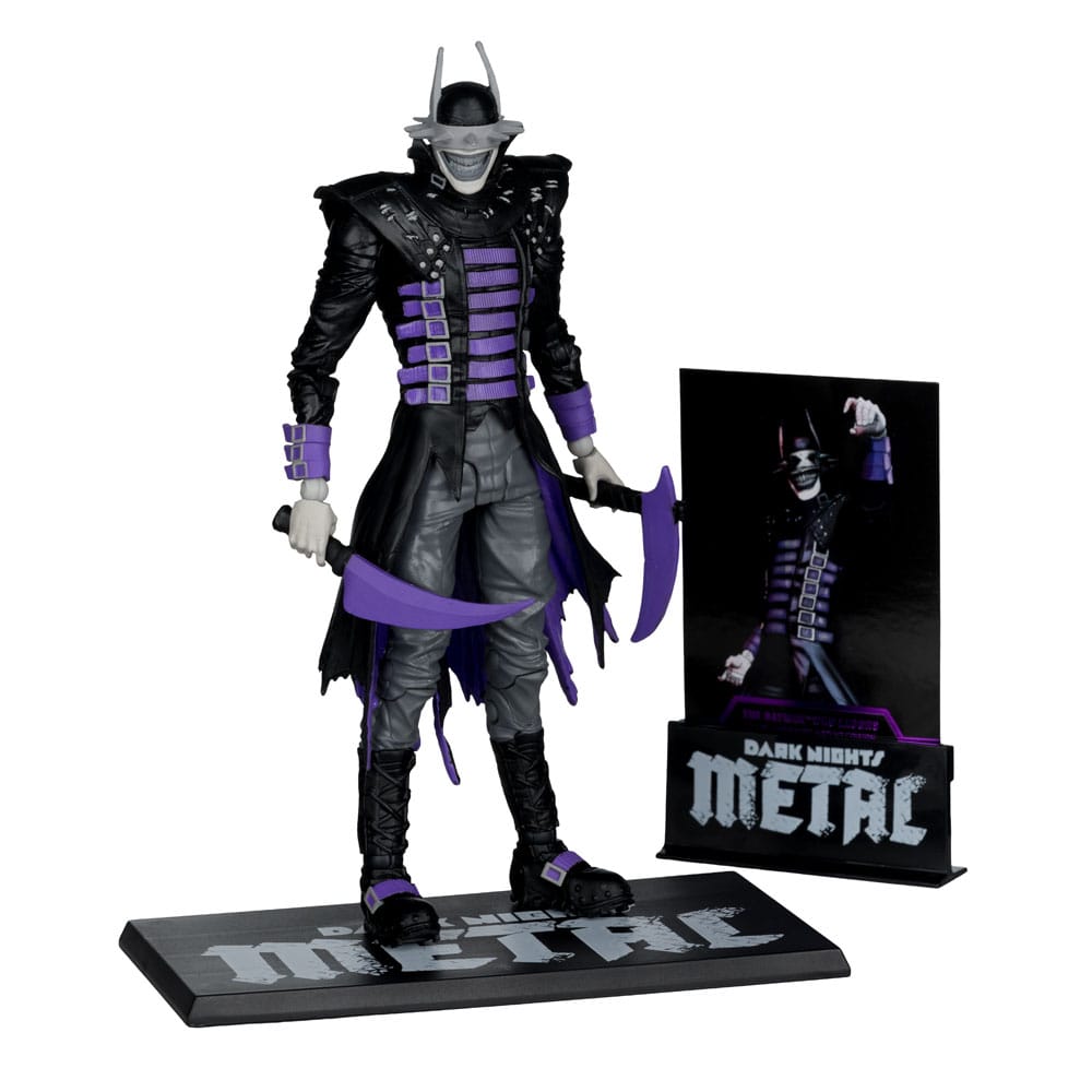 DC Multiverse Action Figure The Batman Who Laughs (B&W with accent) (Gold Label) 18 cm 0787926176643