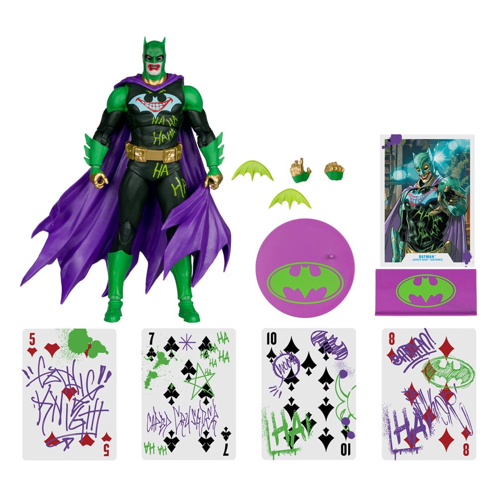 DC Multiverse Action Figure Batman (Joker War) (Jokerized) (Gold Label) 18 cm 0787926176681