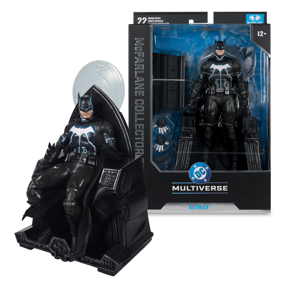 DC Multiverse McFarlane Collector Edition Action Figure #47 Batman & Mobius Chair (Darkseid War) 18 cm 0787926176735
