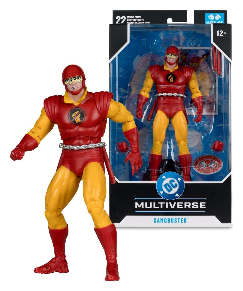 DC Multiverse Action Figure Gangbuster (DC Classic) (Red Platinum Edition) 18 cm 0787926176865