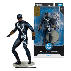 DC Multiverse Action Figure Static Shock (Trial by Fire) (Gold Label) 18 cm 0787926177084