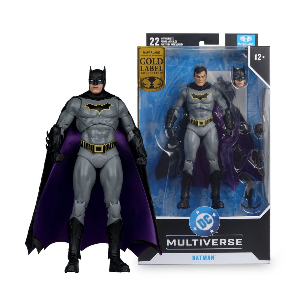 DC Rebirth DC Multiverse Action Figure Batman (Gold Label) 18 cm 0787926177091