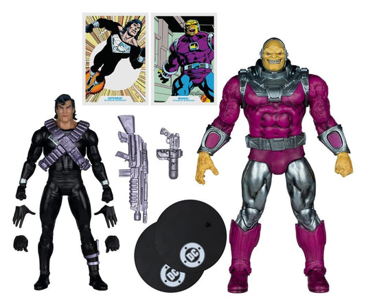 DC Multiverse Megafig Action Figure 2-Pack Mongul vs Superman (Return of Superman) 25 cm 0787926177534