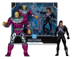 DC Multiverse Megafig Action Figure 2-Pack Mongul vs Superman (Return of Superman) 25 cm 0787926177534