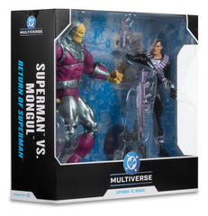 DC Multiverse Megafig Action Figure 2-Pack Mongul vs Superman (Return of Superman) 25 cm 0787926177534