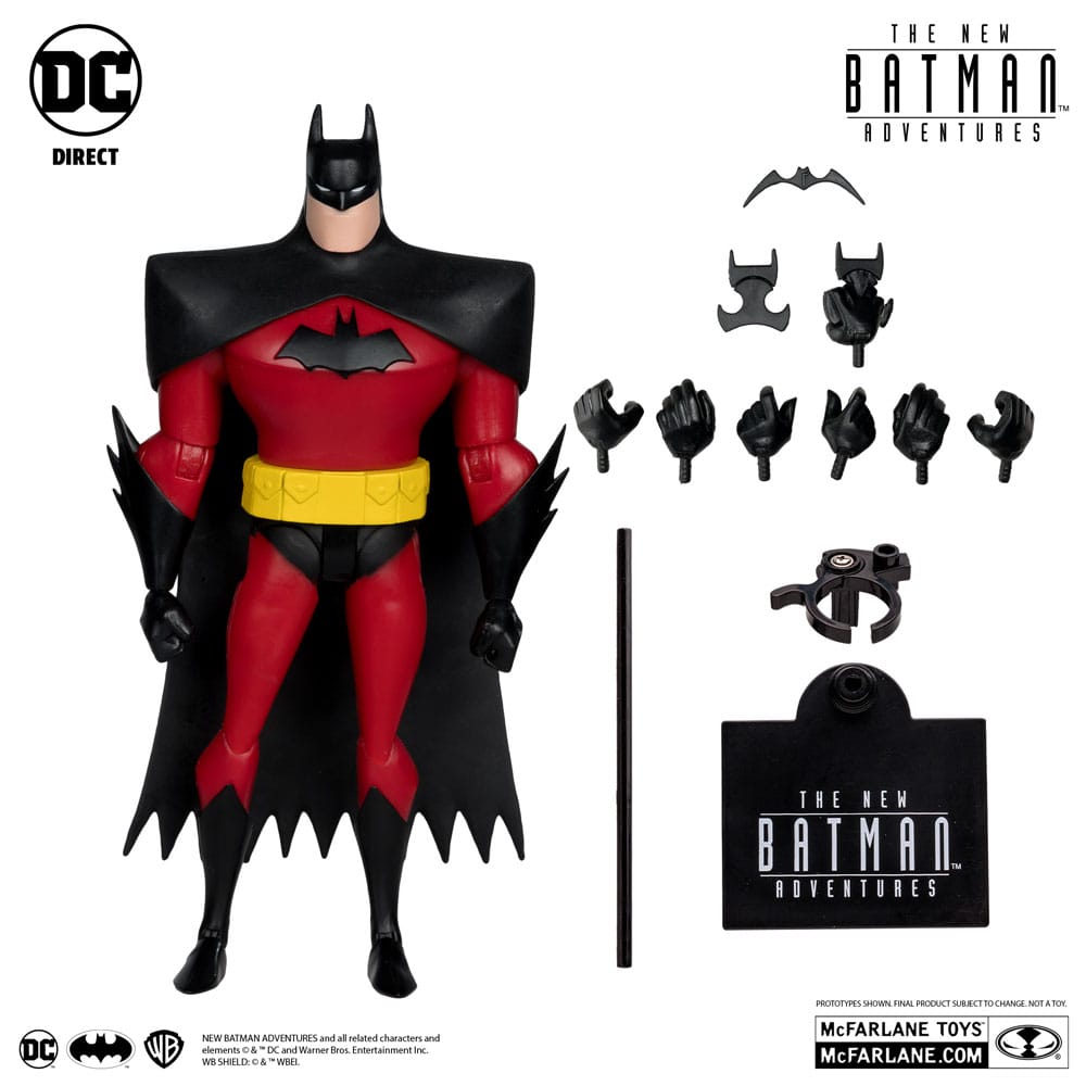 The New Batman Adventure DC Multiverse Action Figure Batman (Silver) Platinum Edition 18 cm 787926177725