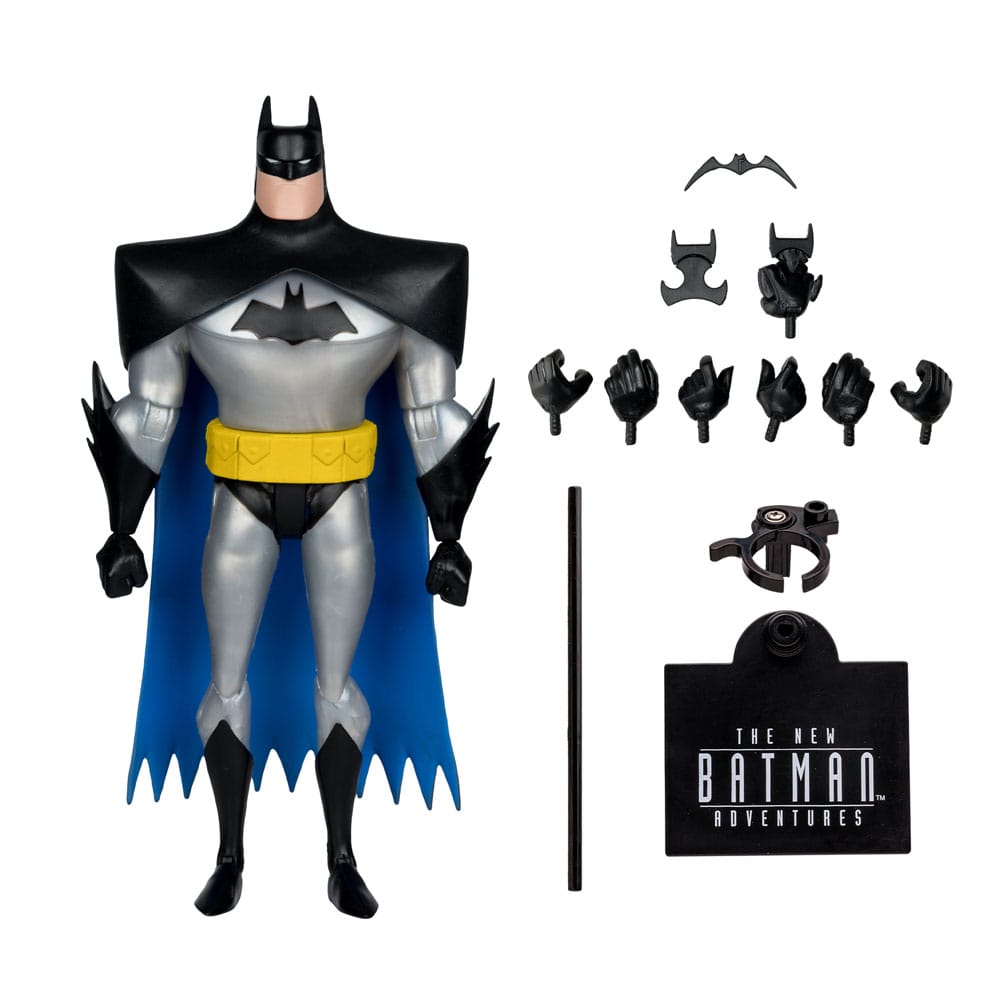The New Batman Adventure DC Direct 1/6 Action Figure Batman (Silver) 15 cm 787926177725