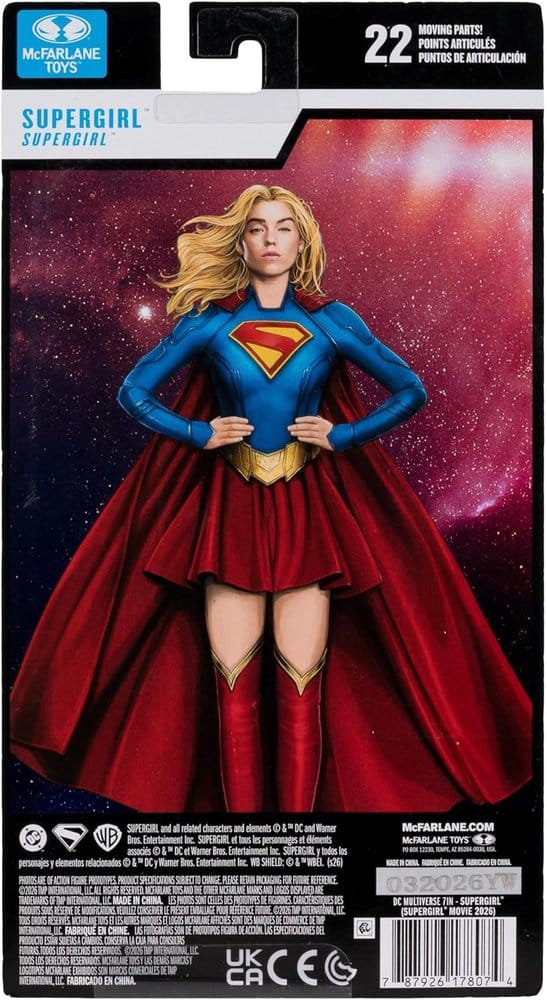 DC Multiverse Action Figure Supergirl (Hero Costume) (Supergirl Movie 2026) 18 cm 0787926178074