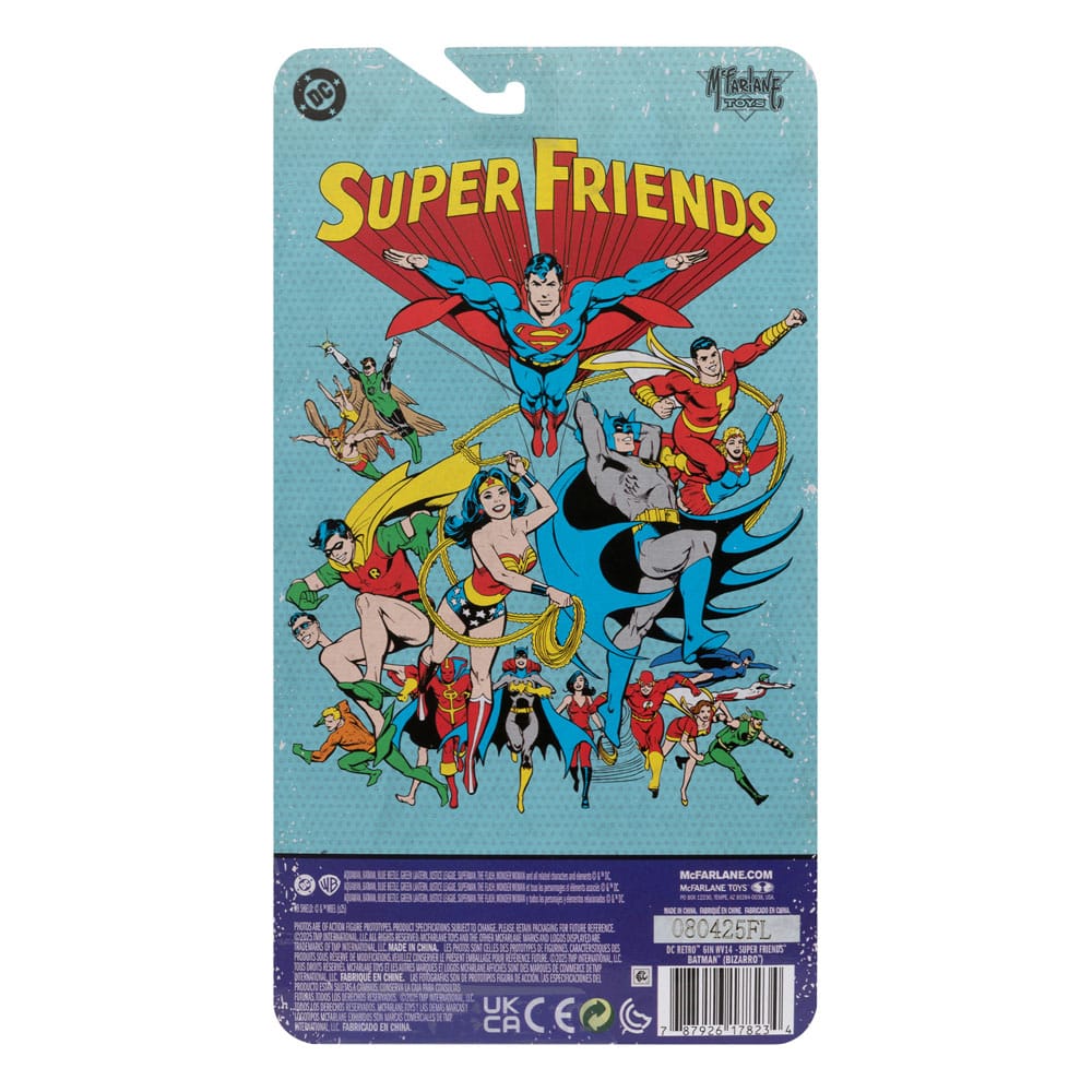 DC Retro Super Friends Action Figure Bizarro Batman 15 cm 0787926178234