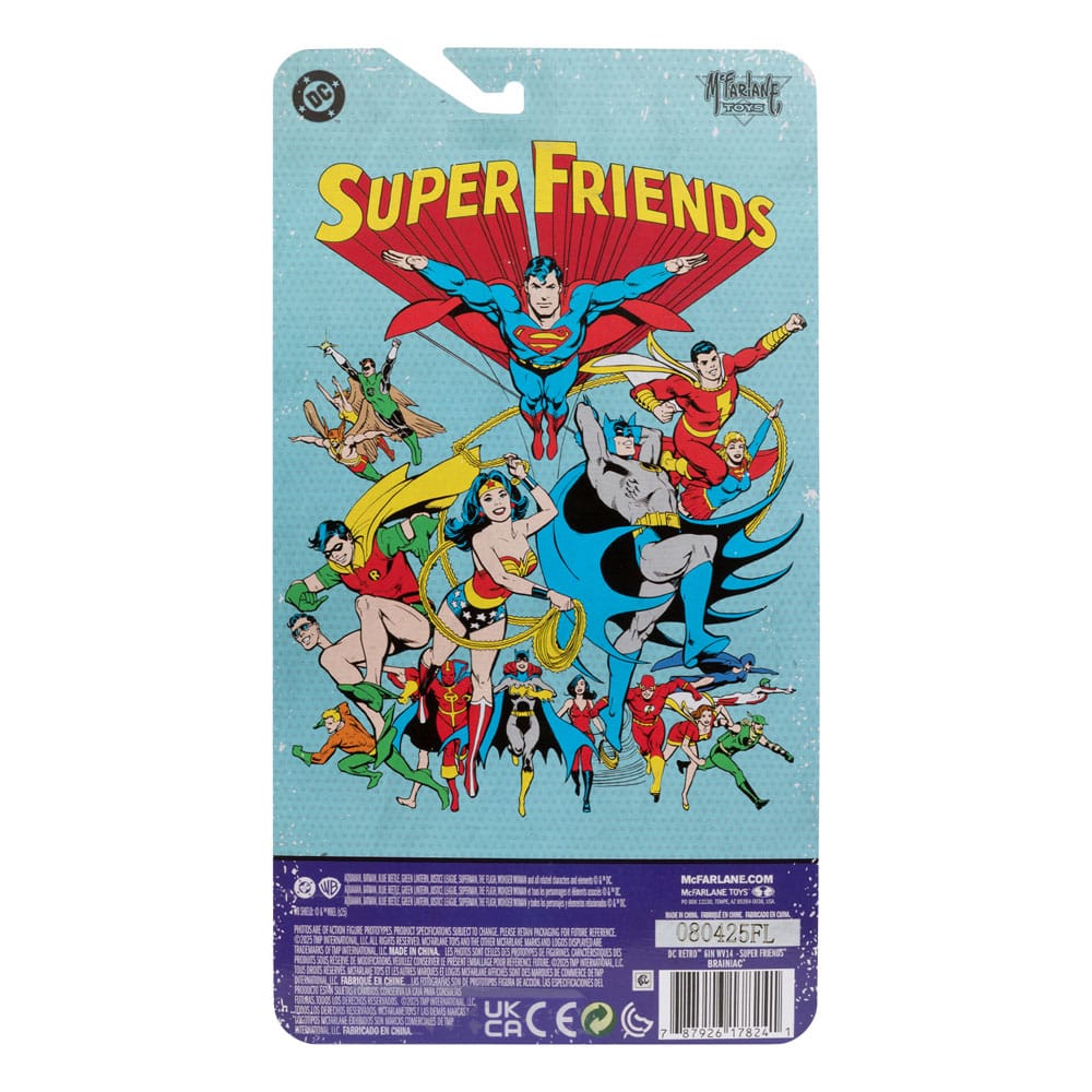 DC Retro Super Friends Action Figure Brainiac 15 cm 0787926178241