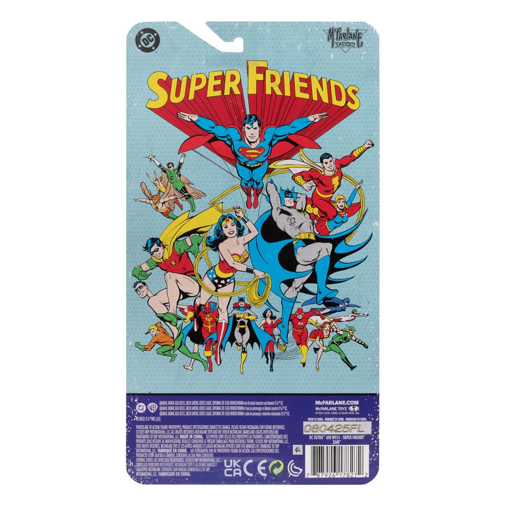 DC Retro Super Friends Action Figure Zan 15 cm 0787926178272