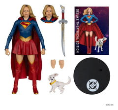 Supergirl (2026) DC Theatrical Deluxe Edition Actionfigur Supergirl & Baby Krypto 17 cmSupergirl (2026) DC Theatrical Deluxe Edition Action Figure Supergirl & Baby Krypto 17 cmSupergirl (2026) DC Theatrical Deluxe Edition figurine Supergirl & Baby Krypto  0787926178326