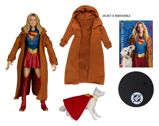 Supergirl (2026) DC Theatrical Deluxe Edition Actionfigur Supergirl & Krypto (Gold Label) 17 cmSupergirl (2026) DC Theatrical Deluxe Edition Action Figure Supergirl & Krypto (Gold Label) 17 cmSupergirl (2026) DC Theatrical Deluxe Edition figurine Supergir 0787926178340