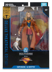 Supergirl (2026) DC Theatrical Deluxe Edition Actionfigur Supergirl & Krypto (Gold Label) 17 cmSupergirl (2026) DC Theatrical Deluxe Edition Action Figure Supergirl & Krypto (Gold Label) 17 cmSupergirl (2026) DC Theatrical Deluxe Edition figurine Supergir 0787926178340