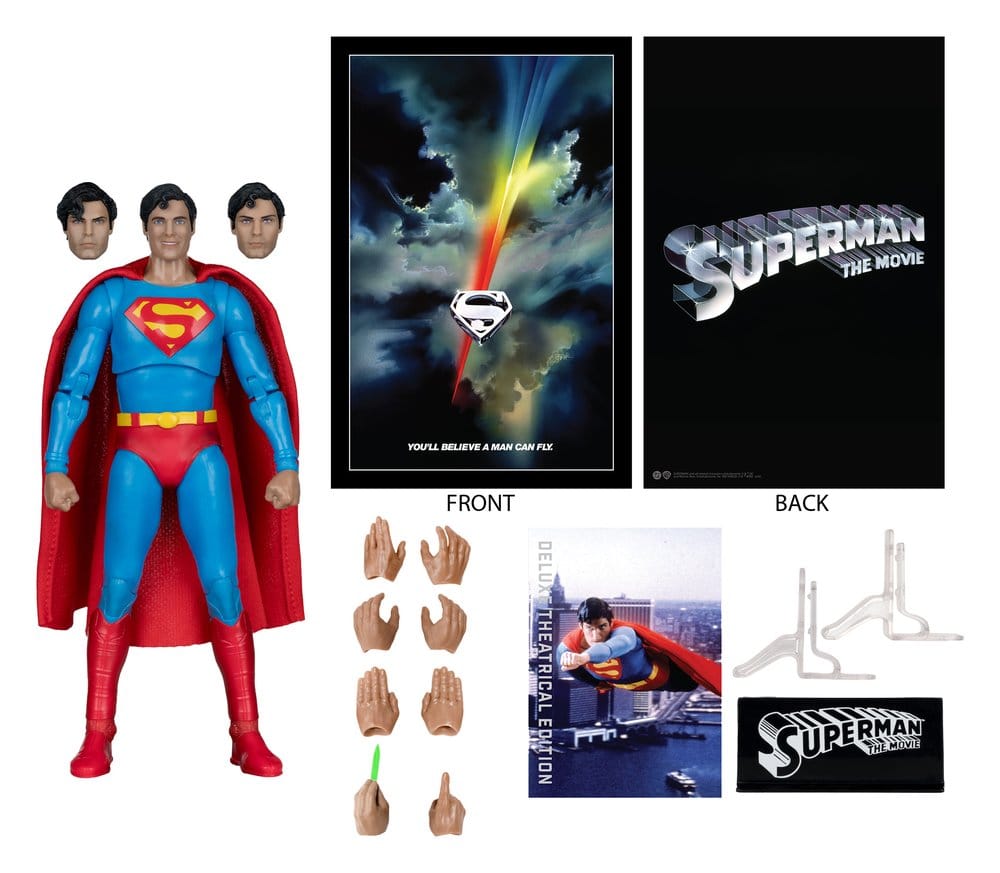 Superman (1978) DC Multiverse Deluxe Theatrical Edition Action Figure Superman 19 cm 0787926178395