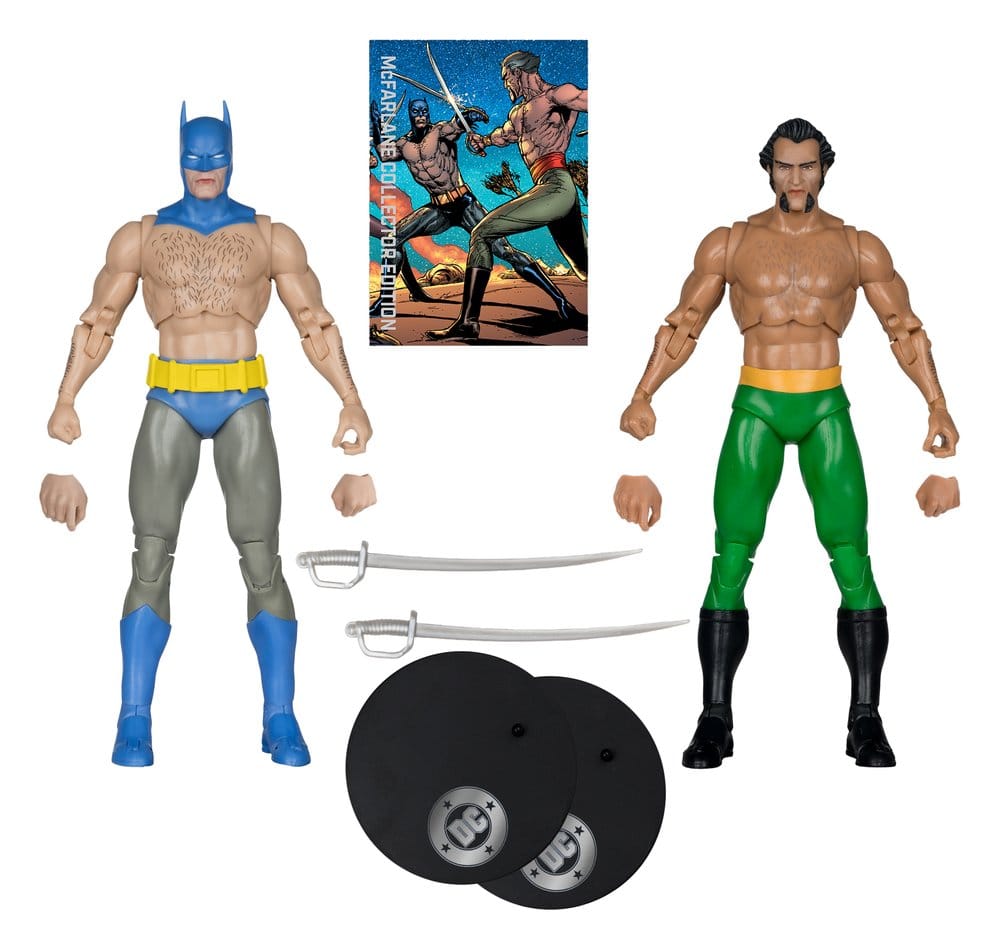 DC Multiverse McFarlane Elite Edition Action Figure 2-Pack Batman vs Ra's al Ghul (Batman #244) (Gold Label) 18 cm 0787926178586